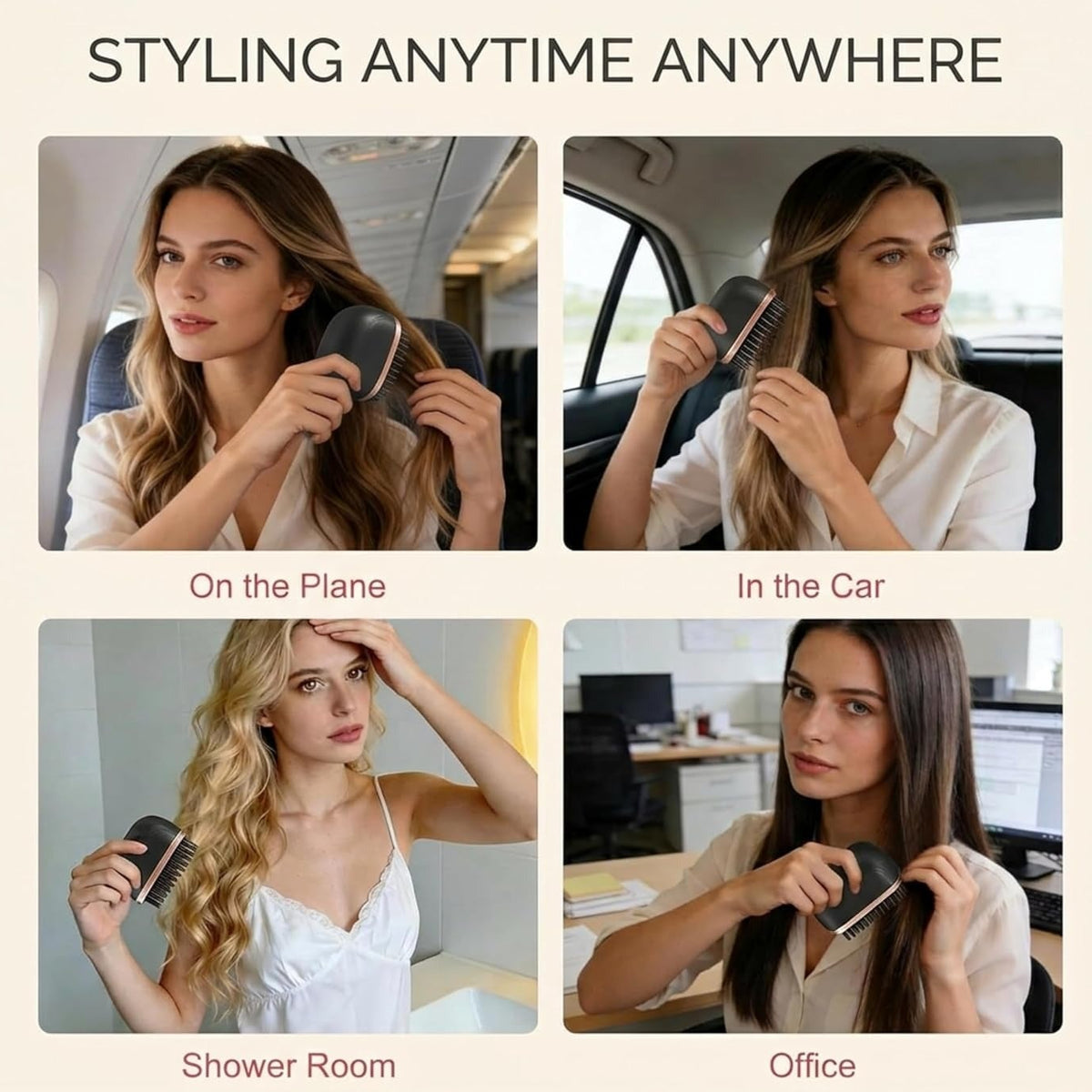 SilkSwipe® - Premium Mini Portable Hair Straightener