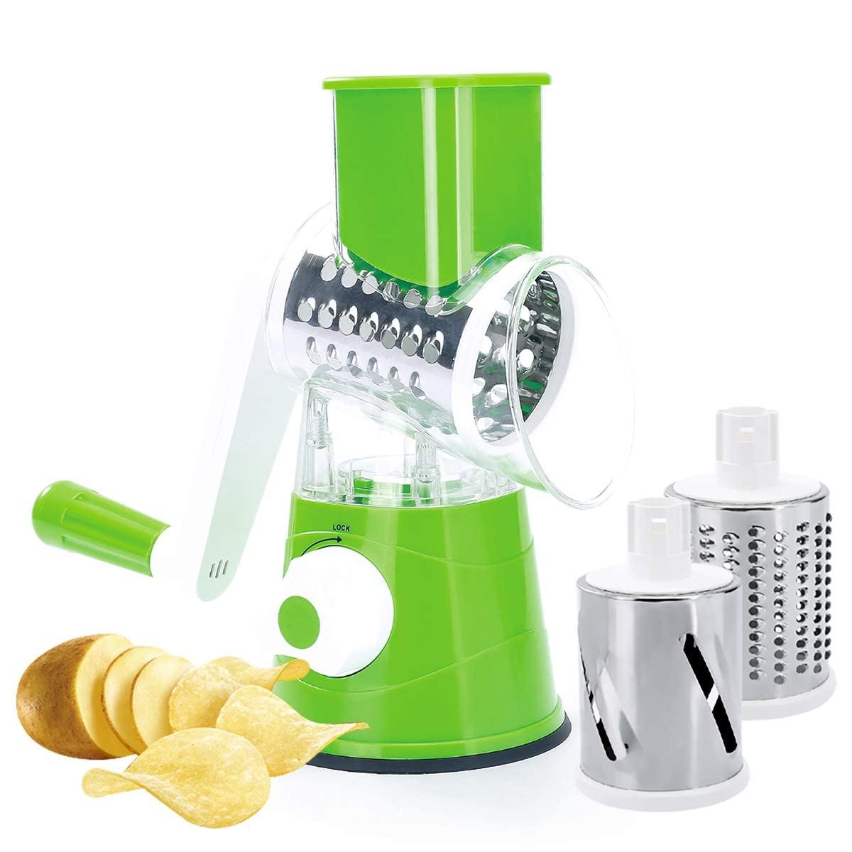 3-in-1 Multifunctional Rotary Vegetable Cutter
