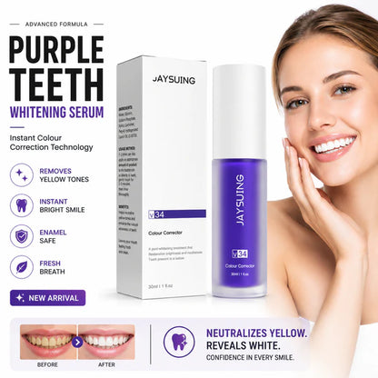 Purple Teeth Whitening Toothpaste