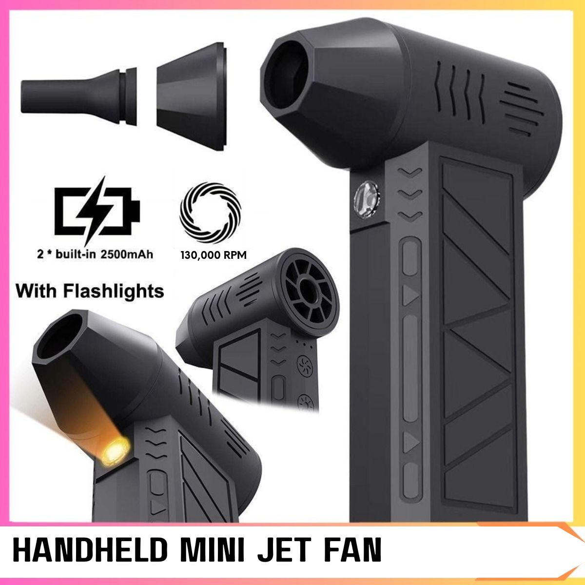 Handheld Mini Jet Fan