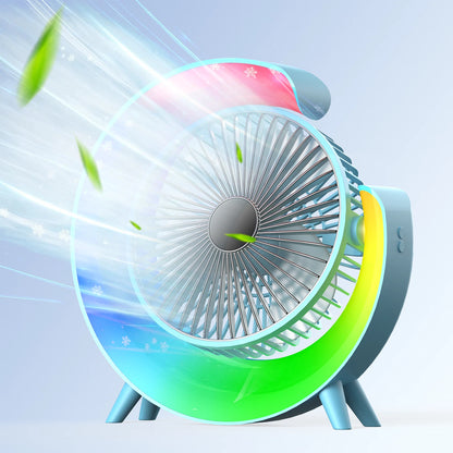 Portable Colorful Desktop Fan