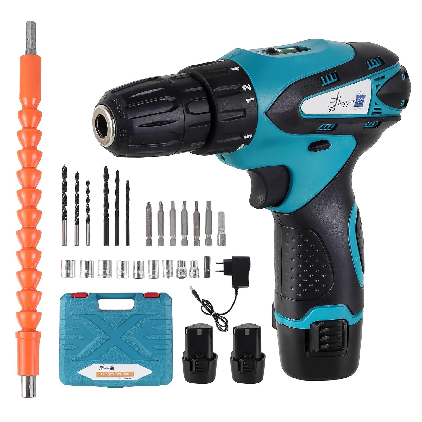 Cordless Electric Drill Kit Set