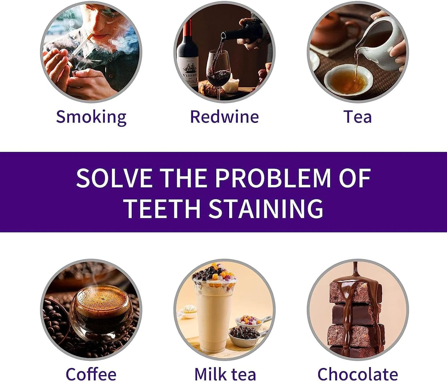 Purple Teeth Whitening Toothpaste