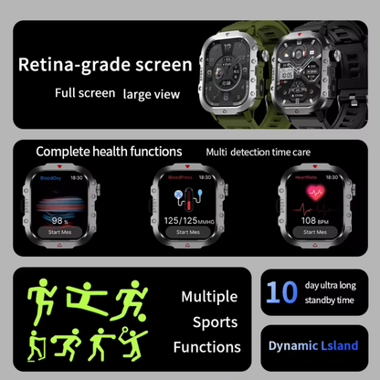 Rugged Sports Smartwatch