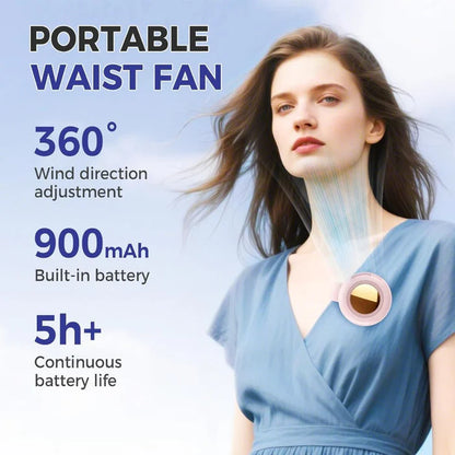 Portable Bladeless Clip Fan