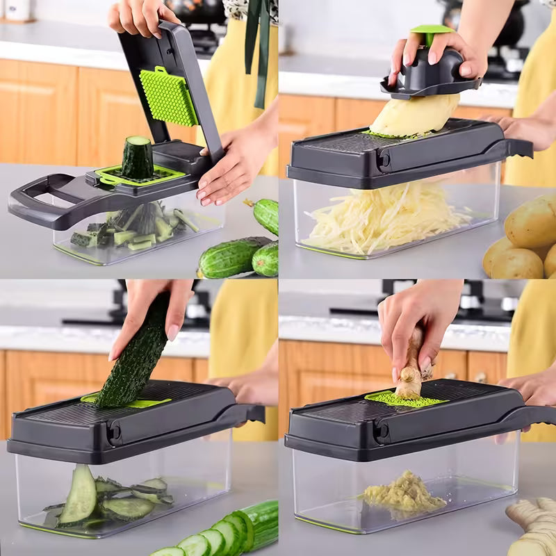 ChopEase® - 14 in 1 Multifunctional Vegetable Chopper