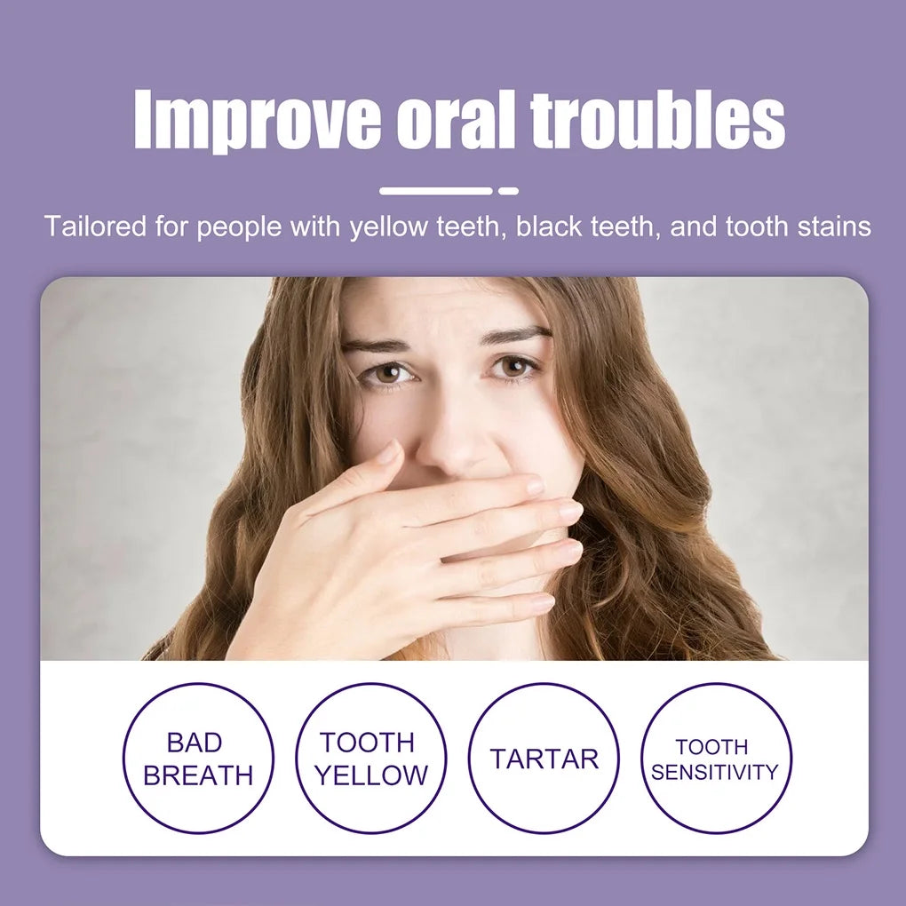 Purple Teeth Whitening Toothpaste