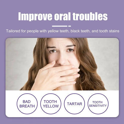 Purple Teeth Whitening Toothpaste