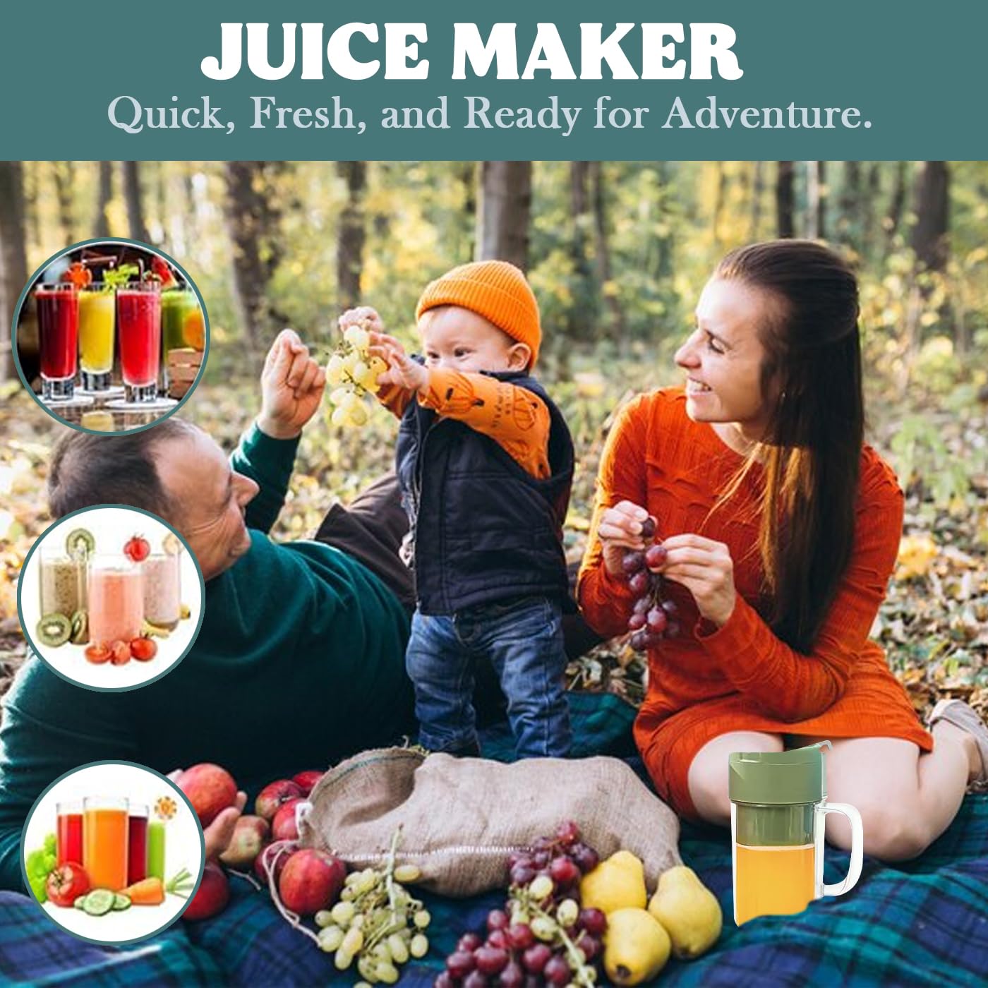 Portable Electric Juicer