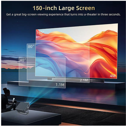 4K Portable Wireless Projector