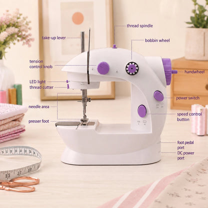 Mini Portable Electric Sewing Machine