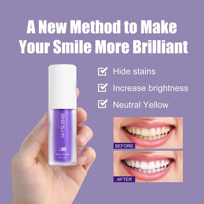 Purple Teeth Whitening Toothpaste