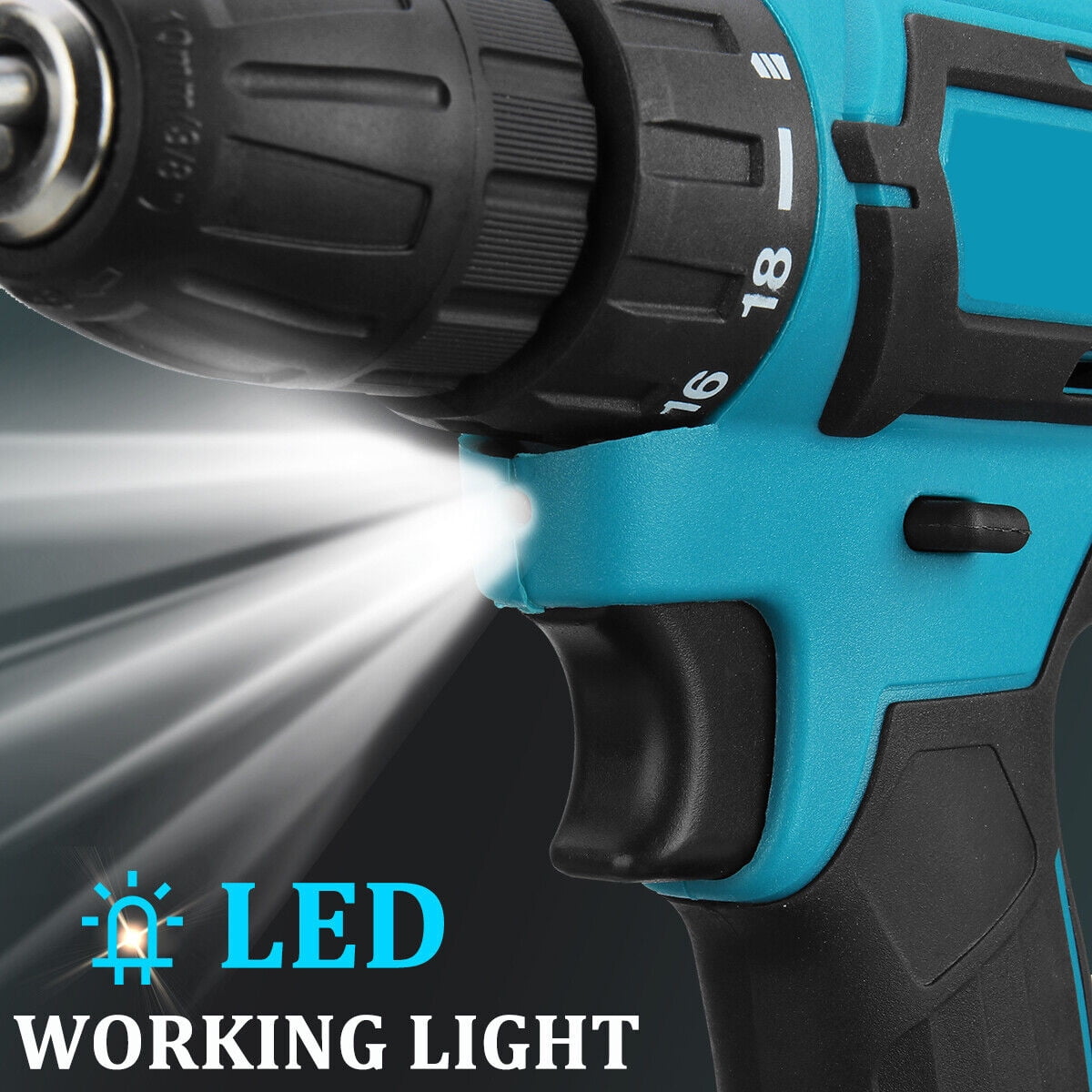 Cordless Electric Drill Kit Set