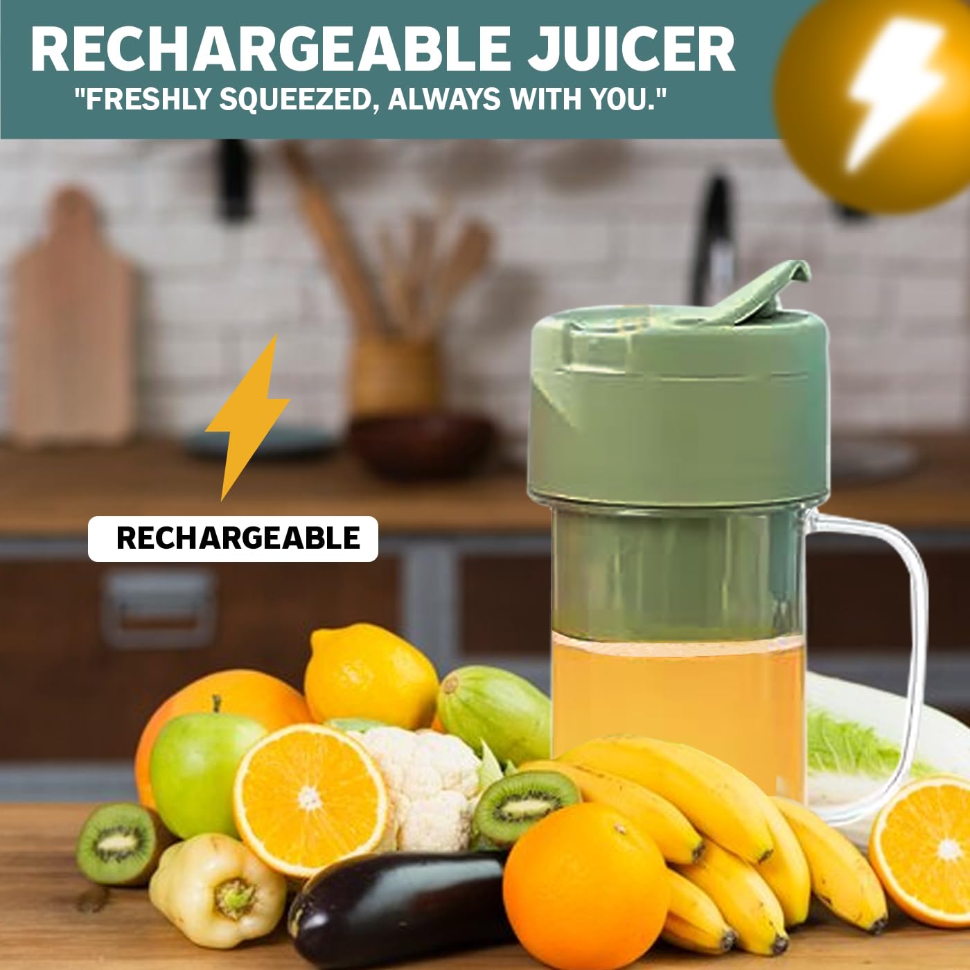 Portable Electric Juicer