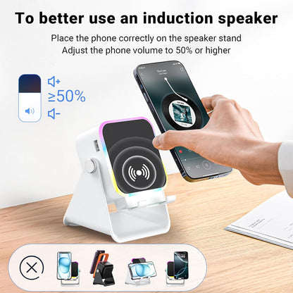 Wireless Speaker with Dynamic Lighting