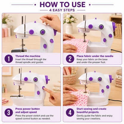 Mini Portable Electric Sewing Machine