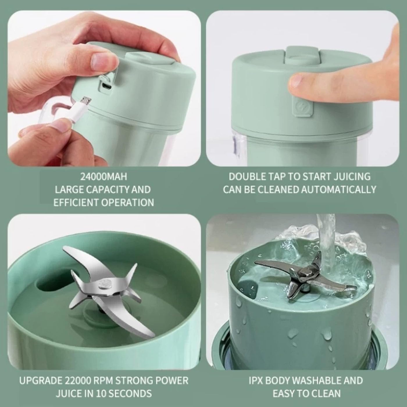 Portable Electric Juicer
