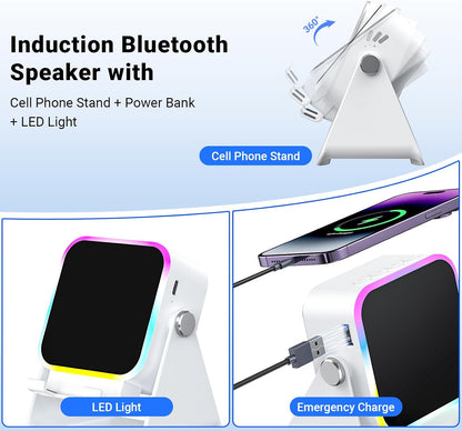 Wireless Speaker with Dynamic Lighting