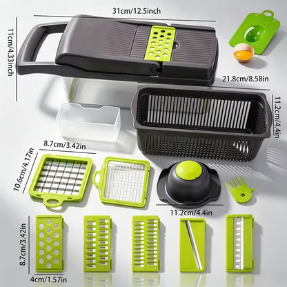 ChopEase® - 14 in 1 Multifunctional Vegetable Chopper