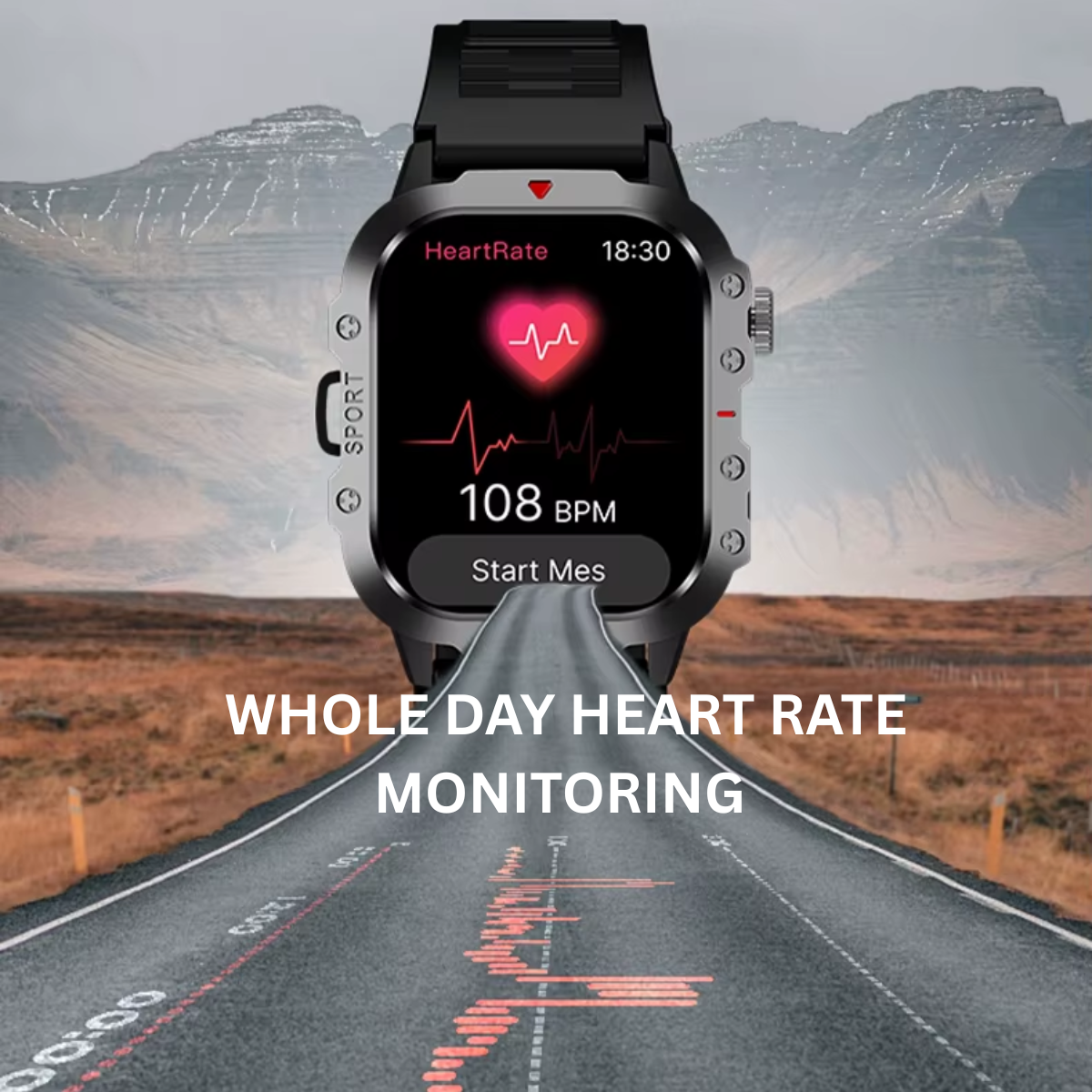 Rugged Sports Smartwatch