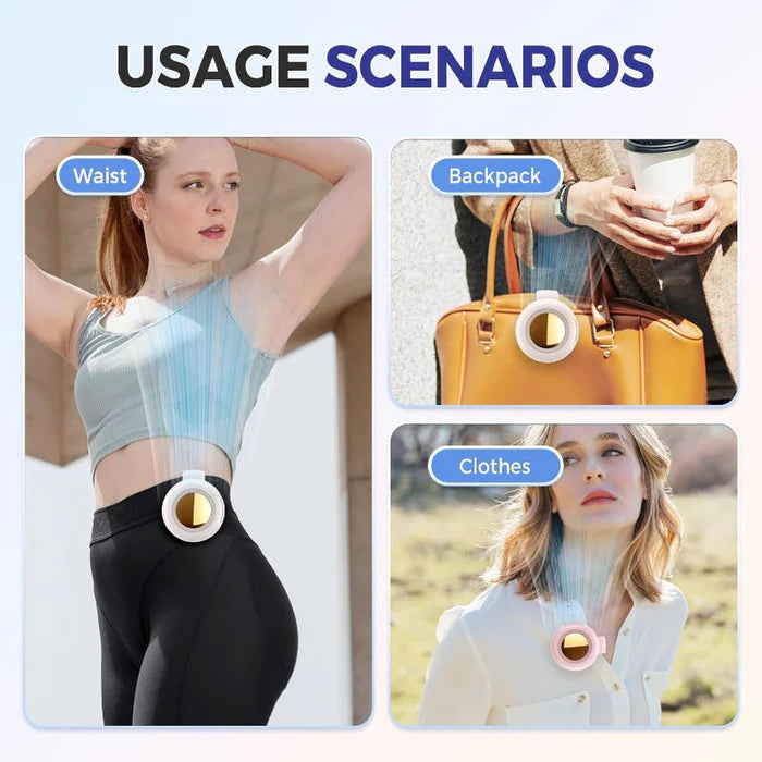 Portable Bladeless Clip Fan
