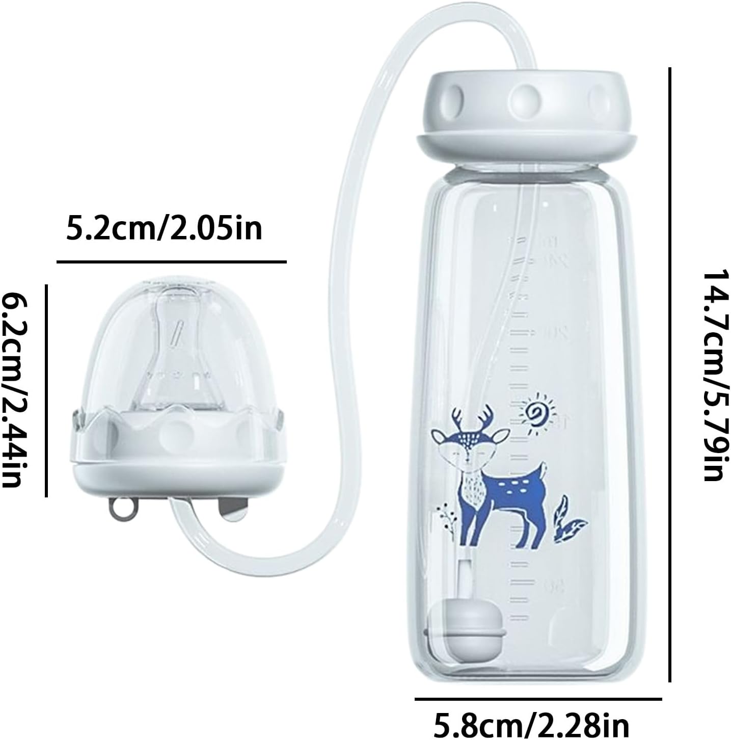 Hands-Free Baby Bottle