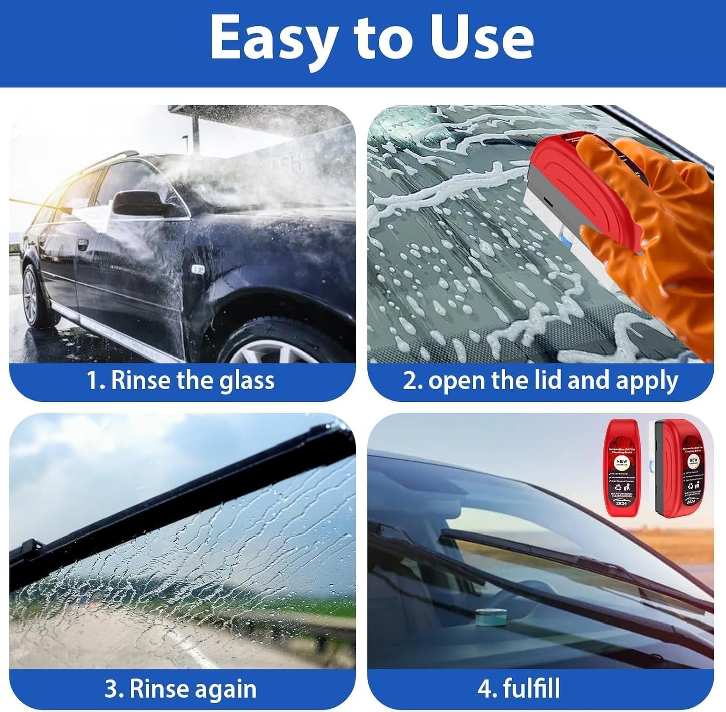 ClearSwipe® - Glass Cleaning Wipe Board