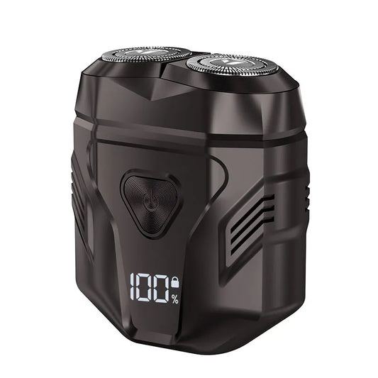 Novashave® - Portable Rotary Dual Ring Electric Shaver