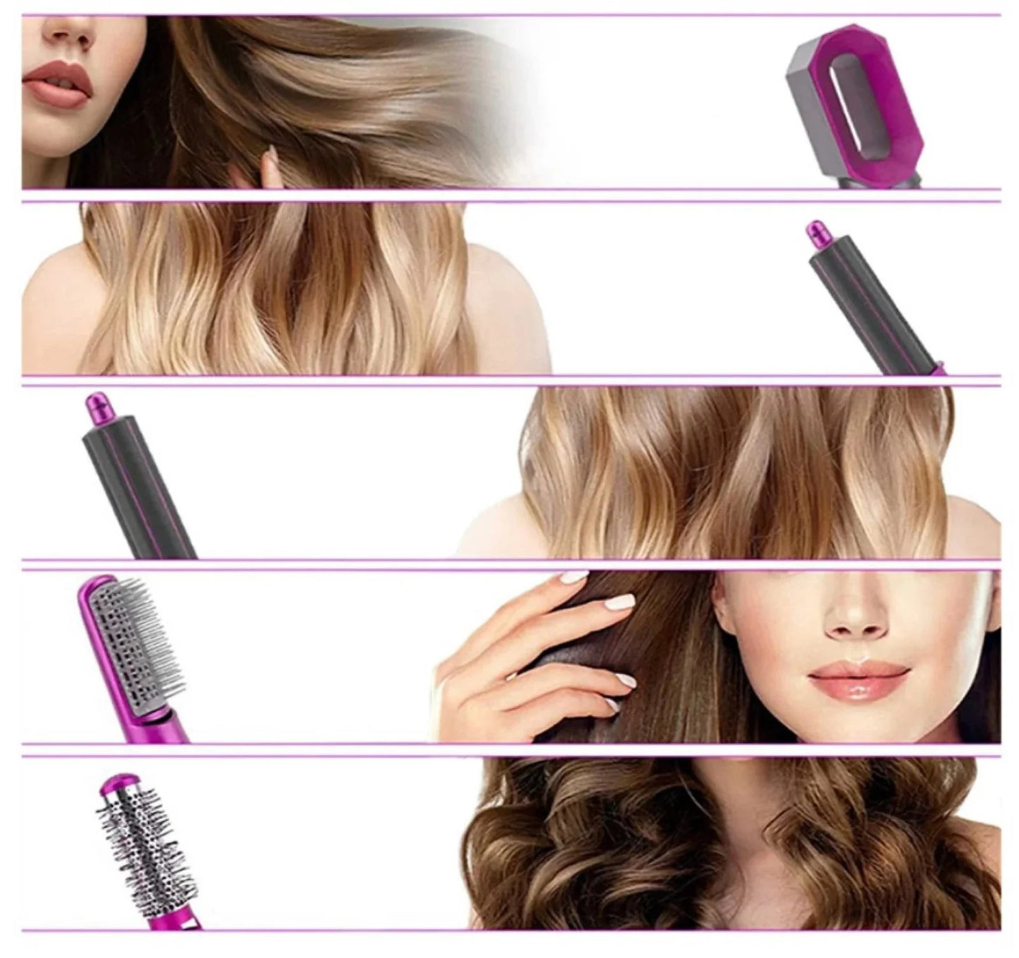 Hairmaxo® - 5 in 1 Multifunctional Hair Styling Tool