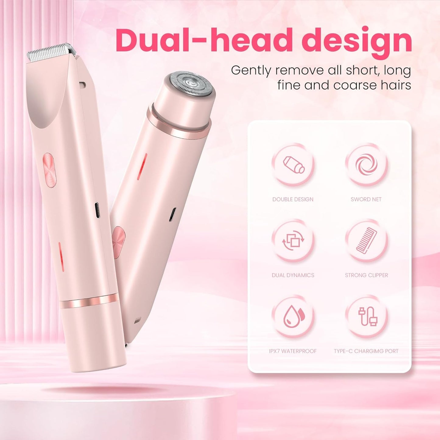 NeoShave® - Double Head Electric Shaver