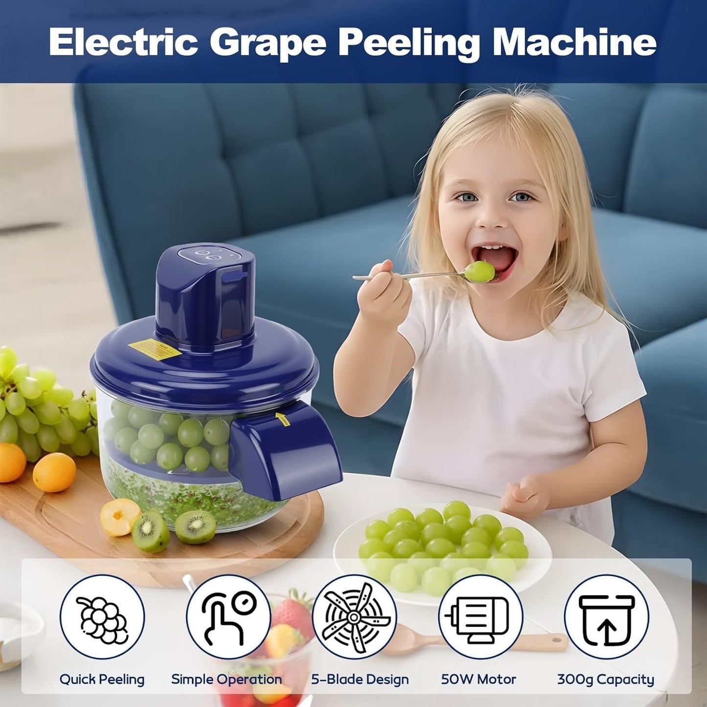 PeelPro® - Portable Electric Fruit & Veggie Peeler