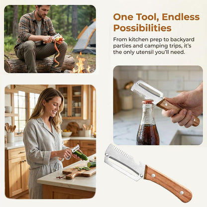(BUY 1 GET 1 FREE) PeelNova - 3-in-1 Multifunctional Vegetable Peeler for Kitchen