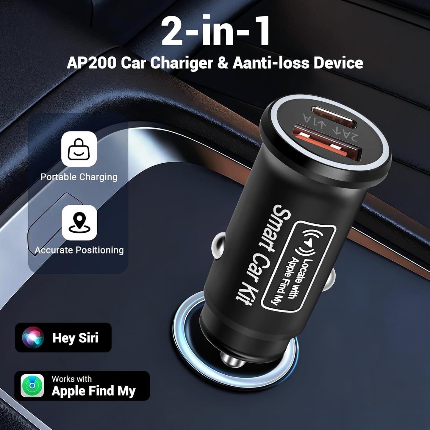 TrackNova® - 2 in 1 Car Tracker and Charger
