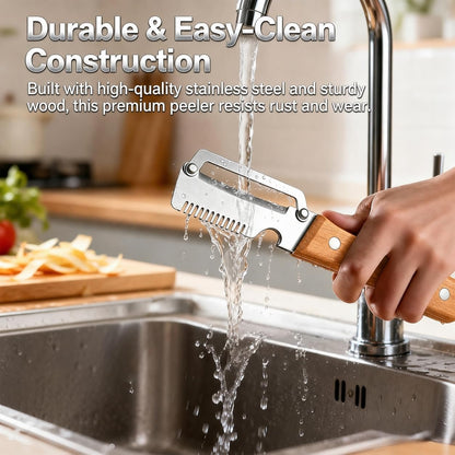 (BUY 1 GET 1 FREE) PeelNova - 3-in-1 Multifunctional Vegetable Peeler for Kitchen