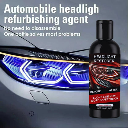 ClearBeam Pro® - Car Headlight Repair Fluid, Scratch Remover