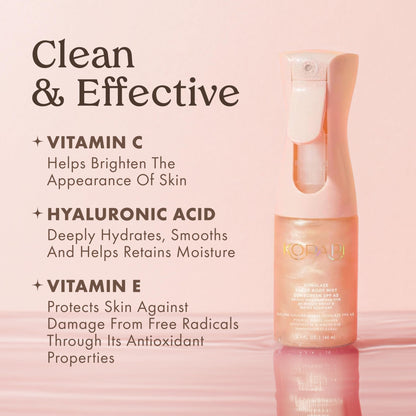 SunGlaze® - Sheer Body Mist Sunscreen SPF 42