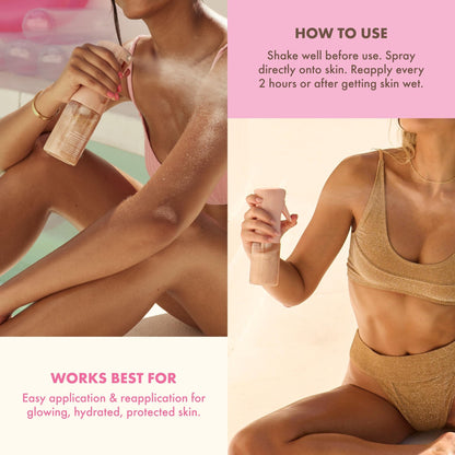 SunGlaze® - Sheer Body Mist Sunscreen SPF 42